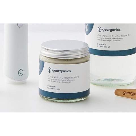 Georganics Naturalna Pasta do Zębów z Angielską Miętą Pieprzową – 60 ml