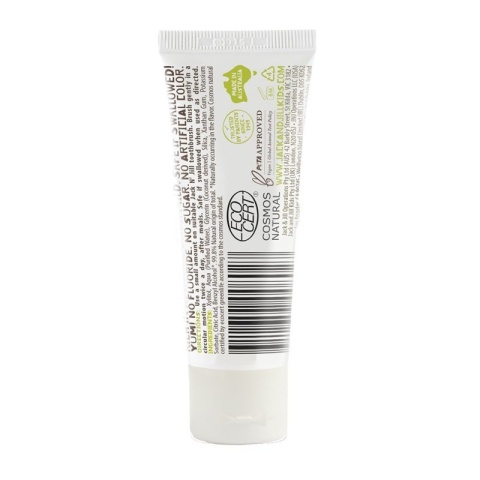 JACK N' JILL Naturalna pasta do zębów z ksylitolem dla dzieci BEZSMAKOWA 50 g