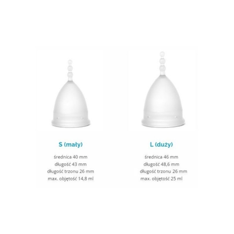 LADY CUP Revolution Kubeczek menstruacyjny, kolor: Pinky Hippo, rozmiar S