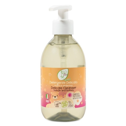PIERPAOLI BABY Delikatny płyn do mycia twarzy, rąk i higieny intymnej dla dzieci i niemowląt 300ml