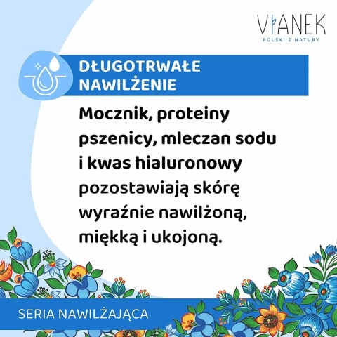 VIANEK Nawilżający płyn micelarny 200 ml DATA WAŻNOŚCI: 30.04.2026