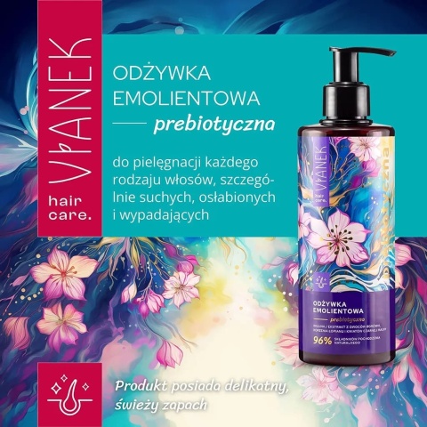 VIANEK Prebiotyczna odżywka emolientowa 300 ml