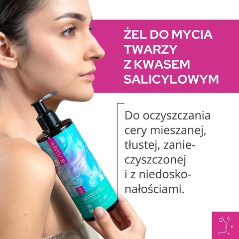 VIANEK Prebiotyczny Żel do mycia twarzy z kwasem salicylowym 300 ml