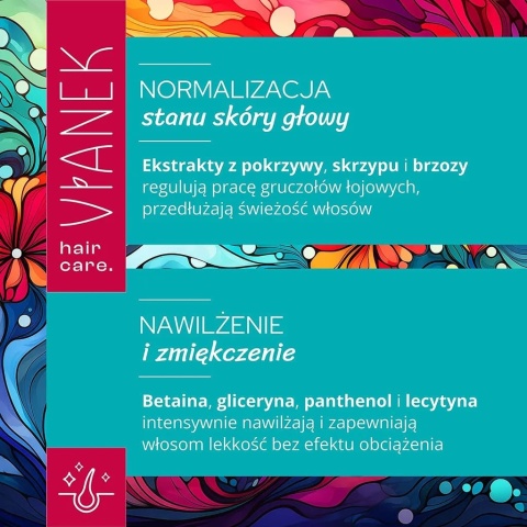 VIANEK Prebiotyczny szampon oczyszczający 300 ml