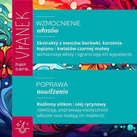 VIANEK Prebiotyczny szampon wzmacniający 300 ml