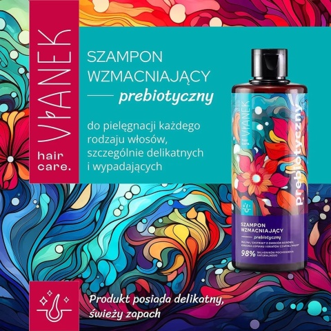 VIANEK Prebiotyczny szampon wzmacniający 300 ml