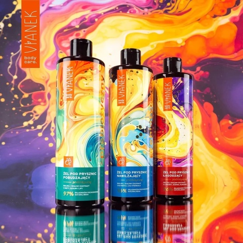 VIANEK Prebiotyczny żel pod prysznic pobudzający 400 ml