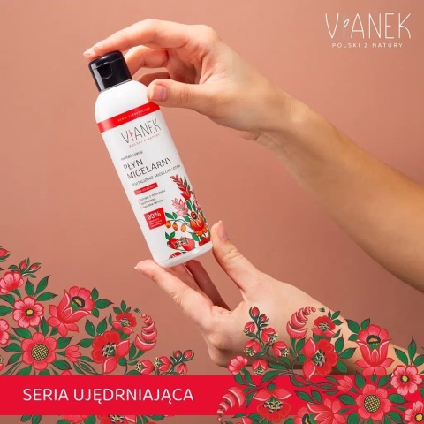 VIANEK Rewitalizujący płyn micelarny 200 ml DATA WAŻNOŚCI: 31.05.2026