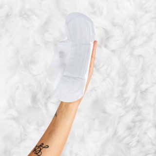 VIVICOT PURO COTONE Podpaski NA DZIEŃ, ze skrzydełkami, niebielona chlorem bawełna 14 sztuk