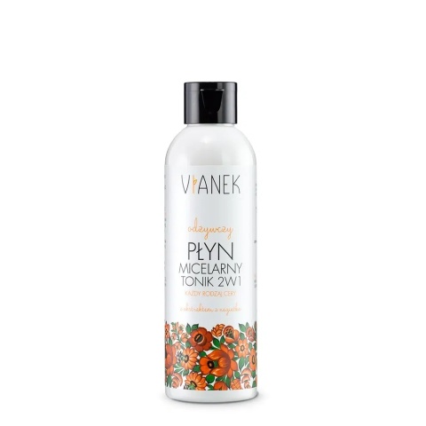 Vianek Odżywczy tonik i płyn micelarny 2w1 200 ml DATA WAŻNOŚCI: 28.02.2026