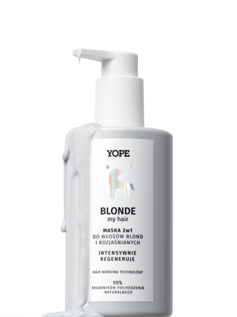 YOPE Blonde Odżywka-maska 2w1 do włosów blond i rozjaśnianych 300 ml