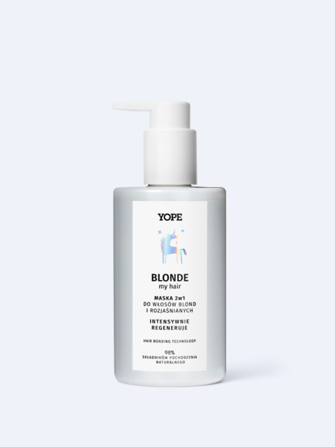 YOPE Blonde Odżywka-maska 2w1 do włosów blond i rozjaśnianych 300 ml