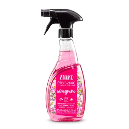 ZIELKO PRYSZNIC Płyn do mycia kabin Winogrono 500 ml