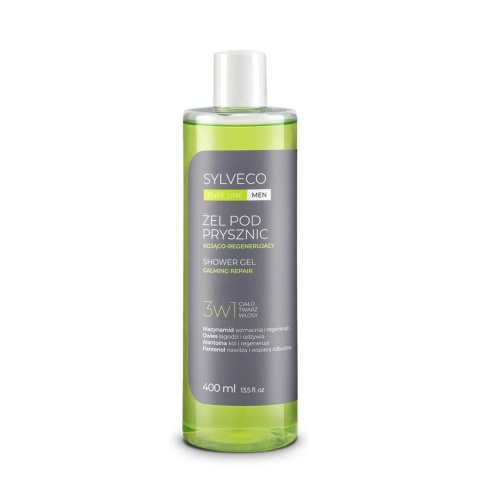 SYLVECO PURE LINE MEN Żel pod Prysznic 3w1 Kojąco-Regenerujący 400 ml