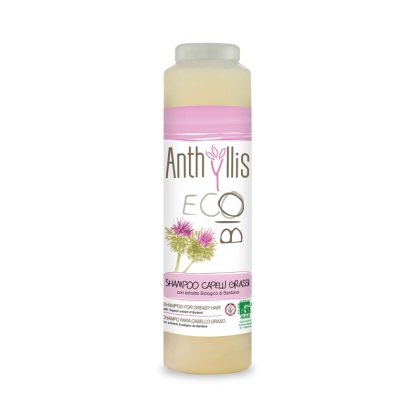 ANTHYLLIS ECO BIO Szampon do Włosów Tłustych i z Łupieżem z Wyciągiem z Łopianu 250 ml