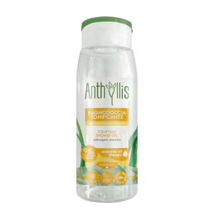 ANTHYLLIS Tonizujący Bio Żel pod Prysznic z Miętą, Cytryną i Aloesem 300 ml