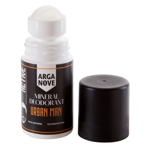 ARGANOVE Dezodorant mineralny ałunowy Urban Men Roll-On 50 ml
