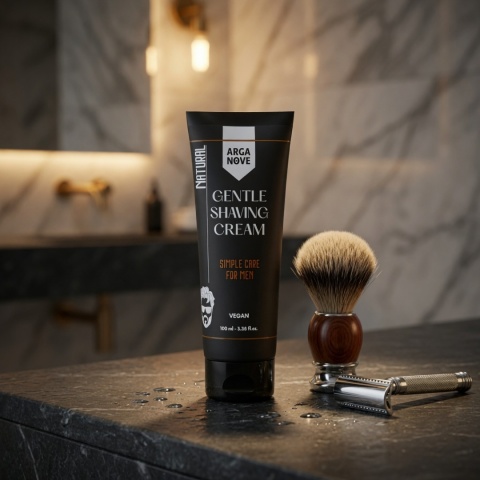 ARGANOVE Łagodny krem do golenia Simple Care for Men 100 ml