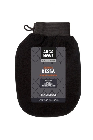ARGANOVE Marokańska Rękawica Kessa do Masażu i Peelingu Ciała