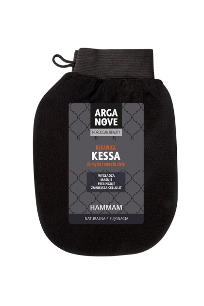 ARGANOVE Marokańska Rękawica Kessa do Masażu i Peelingu Ciała