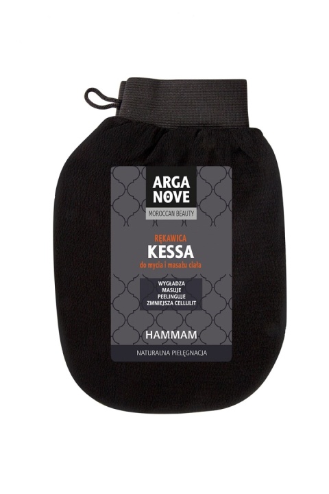 ARGANOVE Marokańska Rękawica Kessa do Masażu i Peelingu Ciała