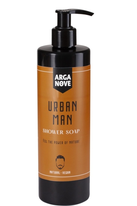 ARGANOVE Mydło oliwne pod prysznic dla mężczyzn Urban Man 400 ml