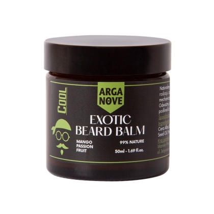 ARGANOVE Naturalny egzotyczny balsam do brody Marakuja & Mango 50 ml