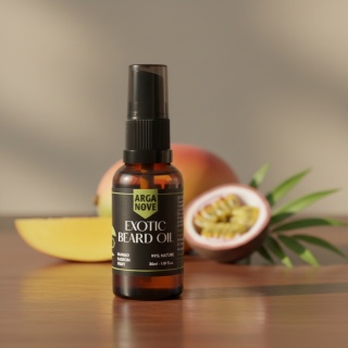 ARGANOVE Naturalny olejek do brody Exotic Marakuja & Mango 30 ml