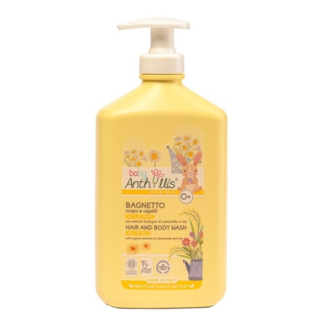 BABY ANTHYLLIS – Delikatny Bio Płyn do Kąpieli i Szampon 2w1 BEZ ŁEZ 500 ml