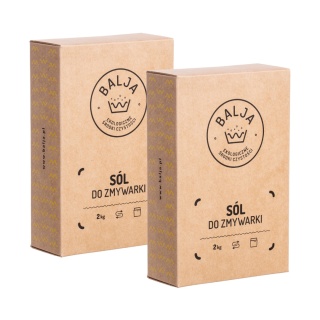 BALJA Zestaw Sól do zmywarki 2 x 2 kg