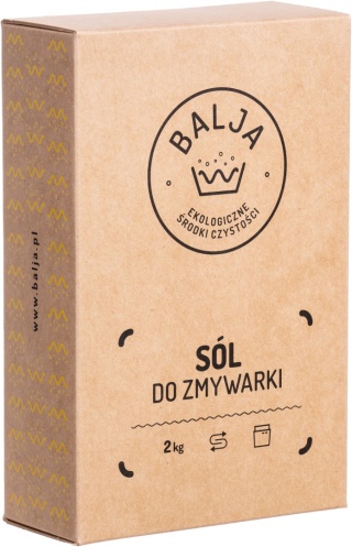 BALJA Zestaw Sól do zmywarki 2 x 2 kg