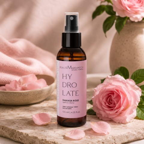 BEAUTE MARRAKECH Naturalny hydrolat z róży damasceńskiej 125 ml
