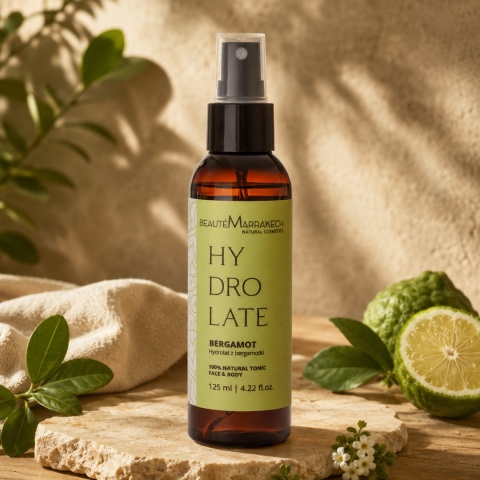 BEAUTE MARRAKECH Naturalny hydrolat ze skórki bergamotki 125 ml