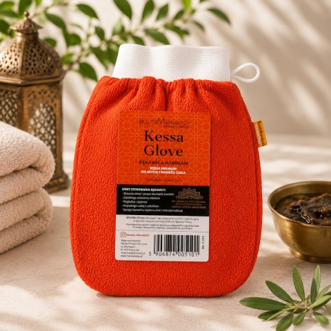 BEAUTE MARRAKECH Rękawica Kessa Premium do masażu ciała i rytuału Hammam