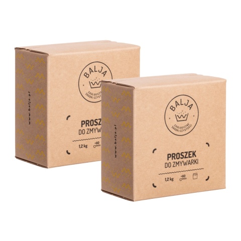 Balja Zestaw 2 proszków do zmywarki 2,4kg