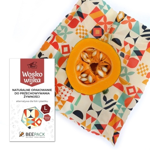 BeePack Woskowijka L 36x36 cm GEOMETRIA