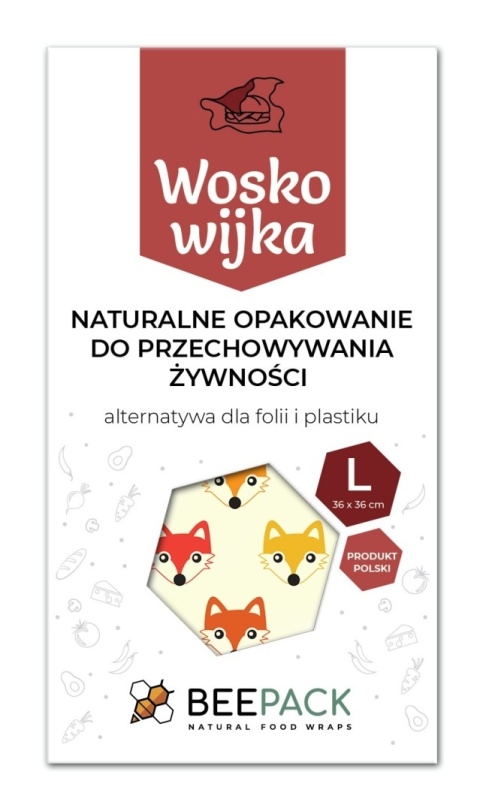 BeePack Woskowijka L 36x36 cm LISKI