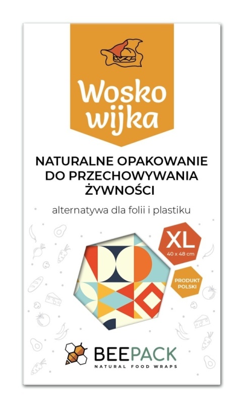 BeePack Woskowijka XL 40x48 cm GEOMETRIA