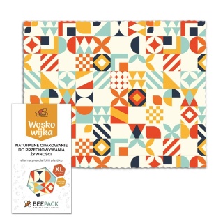 BeePack Woskowijka XL 40x48 cm GEOMETRIA