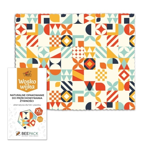 BeePack Woskowijka XL 40x48 cm GEOMETRIA