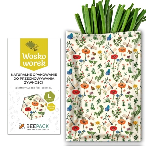 BeePack Woskoworek L 23×32 cm – ŁĄKA