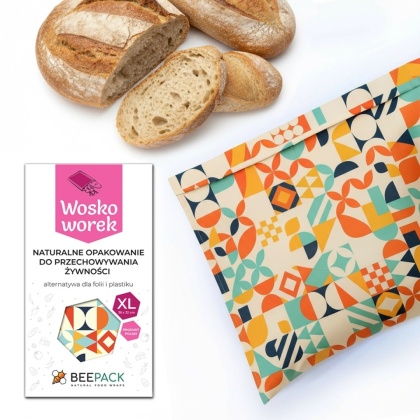 BeePack Woskoworek XL 36x32 cm – GEOMETRIA