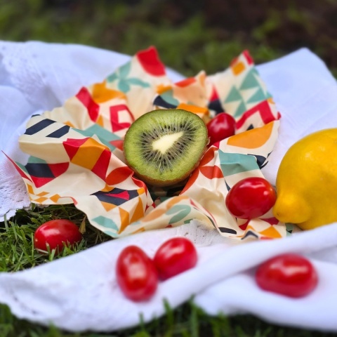 Beepack Woskowijka M 25x25 cm GEOMETRIA