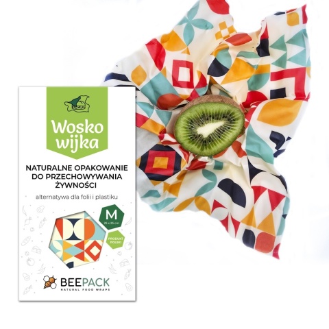 Beepack Woskowijka M 25x25 cm GEOMETRIA