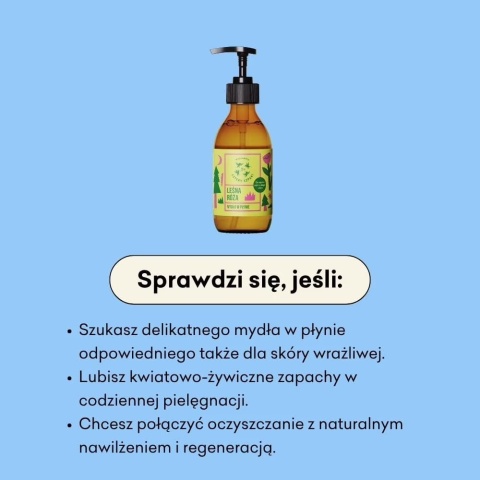 CZTERY SZPAKI Mydło w płynie Leśna Róża 300 ml