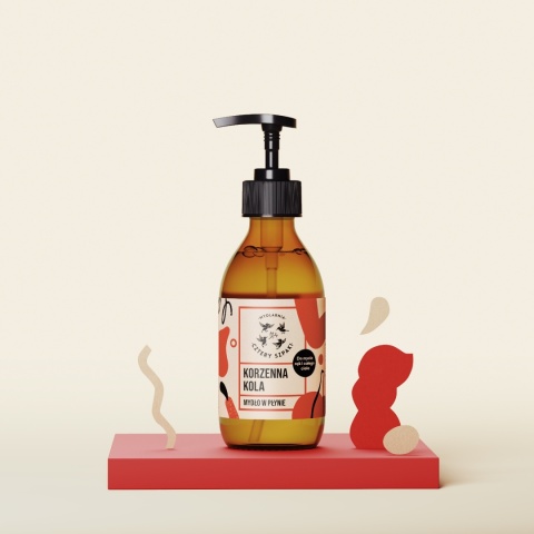 CZTERY SZPAKI Mydło w płynie korzenna kola 300 ml