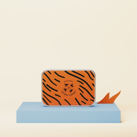 CZTERY SZPAKI Puszka na mydło TYGRYS