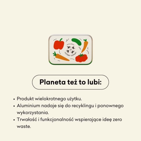 CZTERY SZPAKI Puszka na mydło TYGRYS