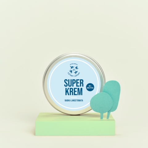 CZTERY SZPAKI Super krem BABKA LANCETOWATA - od 1 dnia życia 100 ml
