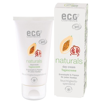 ECO COSMETICS Naturals Krem na dzień Nawilżający Granat, papaja 50 ml